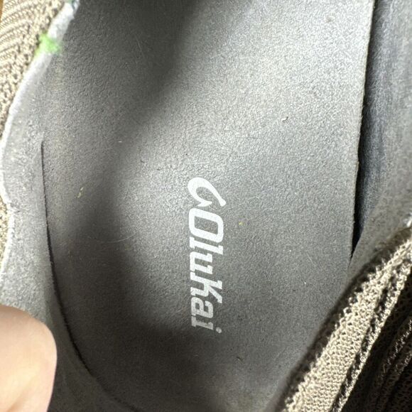 Olukai Nohea Mesh Men's Size 13 Mesh Slip-On Shoes Mustang Lime Peel 10188 - Picture 6 of 10